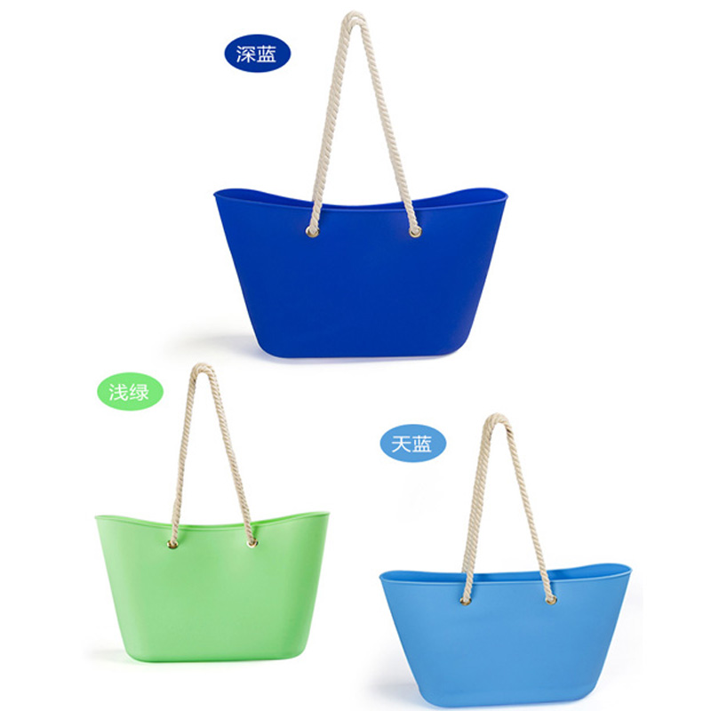 硅膠手提包，硅膠沙灘包廠家定制